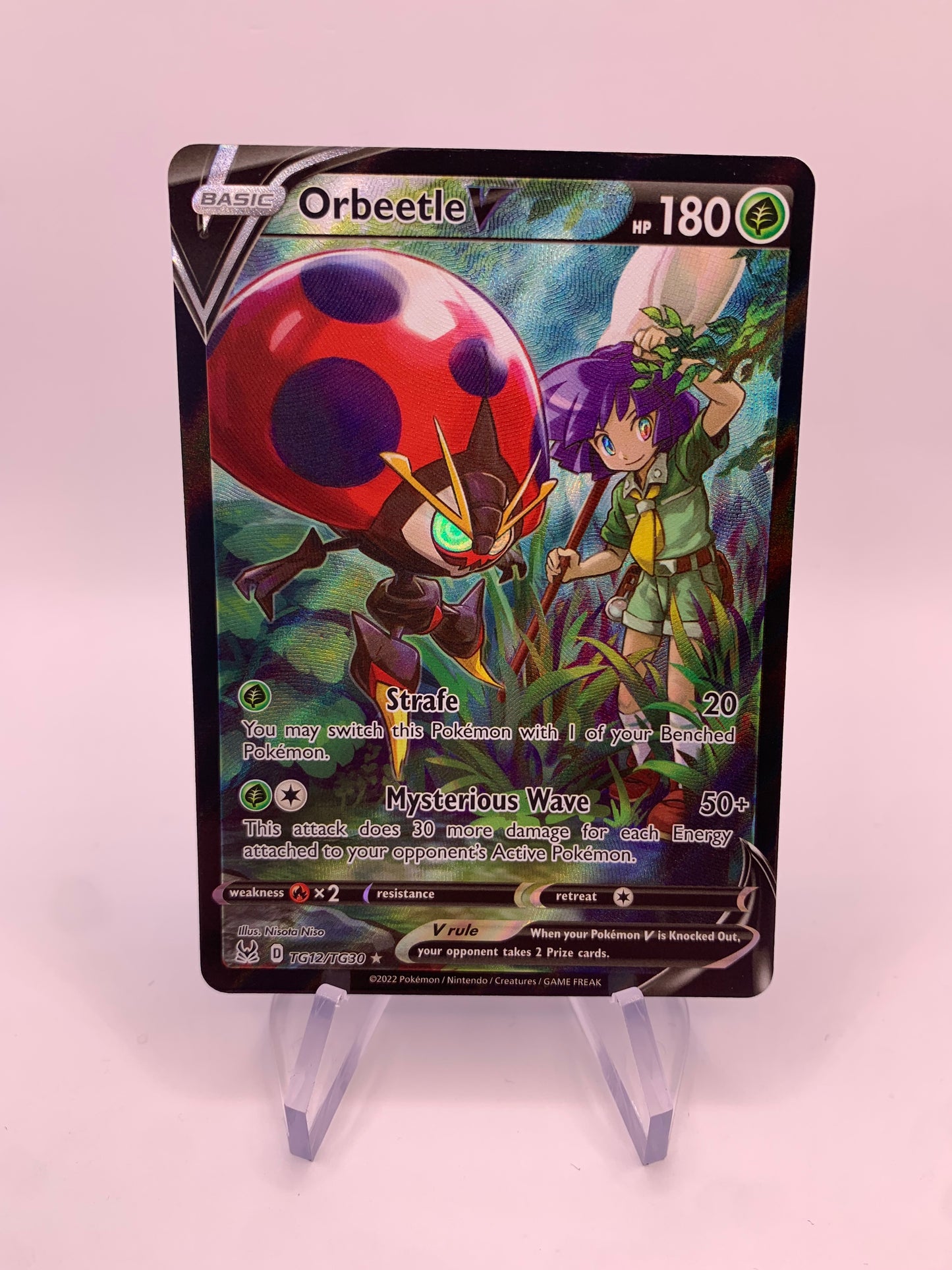 Pokemon Karte V Alt-Art Maritellit TG12/TG30 Englisch