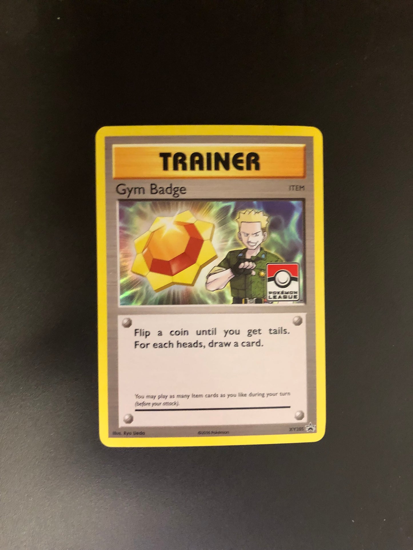 Pokemon Karte Holo Gym Badge Xy205 Englisch