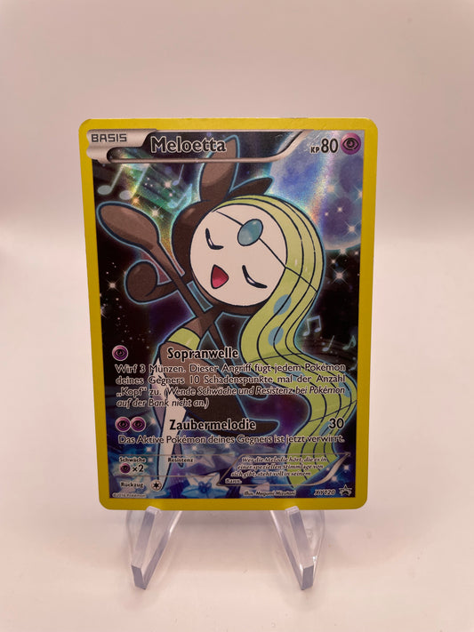Pokemon Karte Art Rare Promo Meloetta XY120 Deutsch