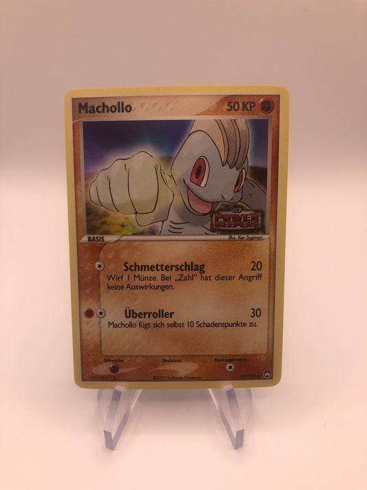 Pokemon Karte Machollo 53/108 Deutsch