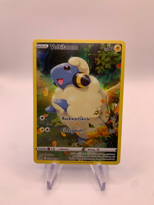 Pokemon Karte Art-Rare Voltilamm GG34/GG70 Deutsch