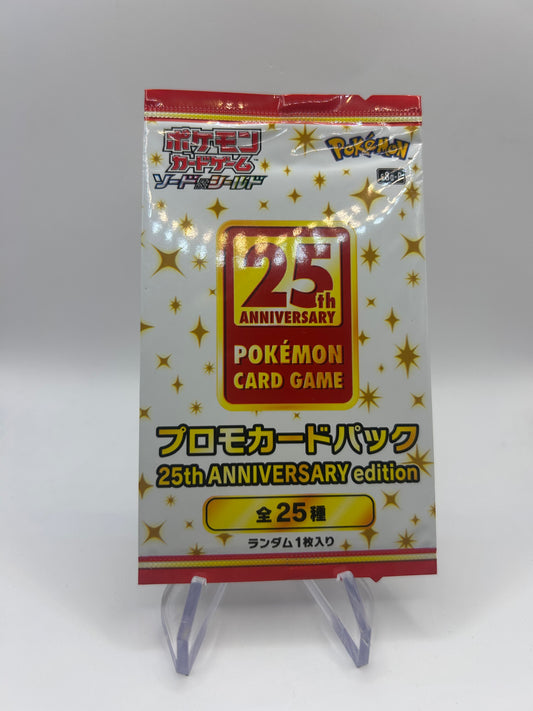 Pokemon Karten OVP Booster 25th Anniversary Promo Booster Japanisch