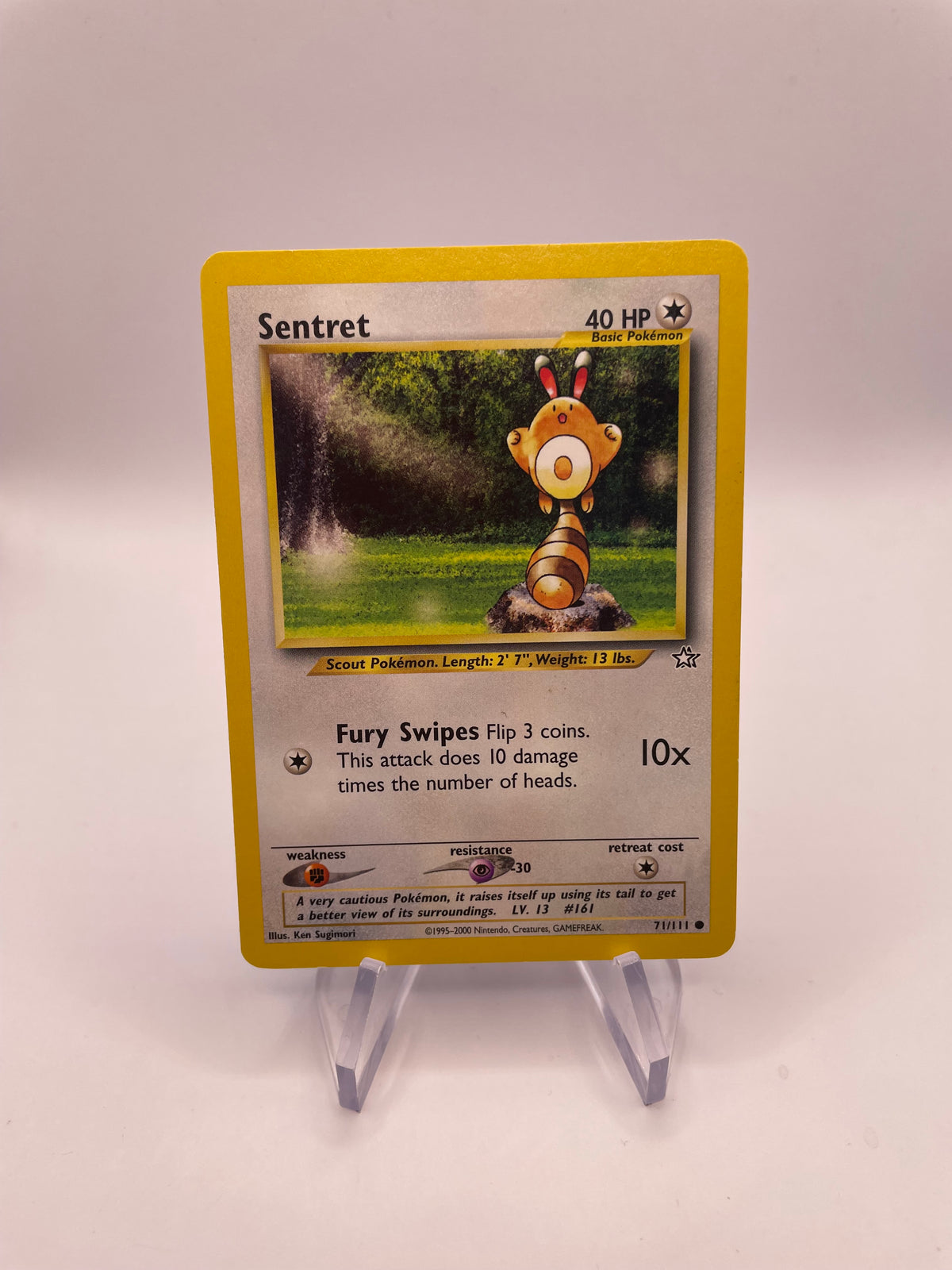 Pokemon Karte Wiesor Neo Genesis 71/111 Englisch