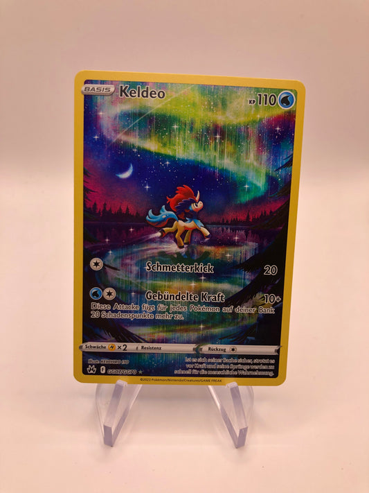 Pokemon Karte Art-Rare Keldeo GG07/GG70 Deutsch