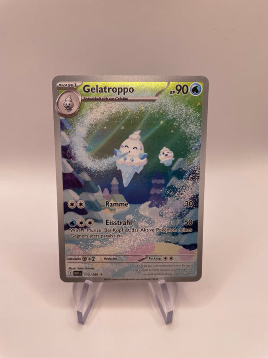Pokémon Karte Art-Rare Gelatroppo 112/86 Deutsch