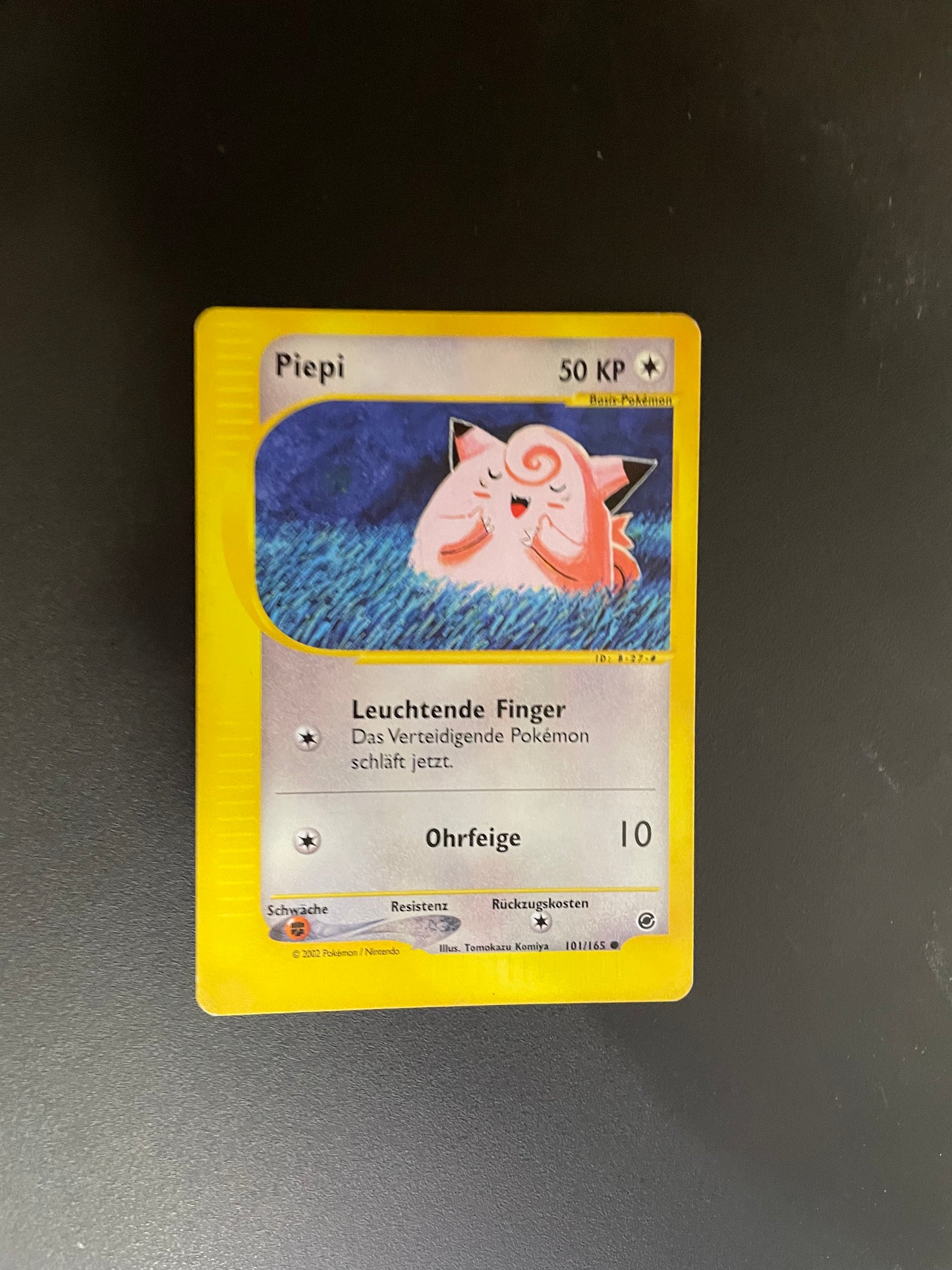 Pokemon Karte E-Series Piepi 101/165 Deutsch