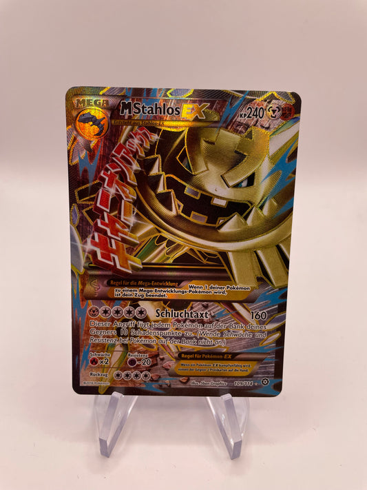 Pokemon Karte EX Mega Stahlos 109/114 Deutsch