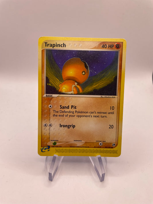 Pokemon Karte E-Series Trapinch 82/100 Englisch