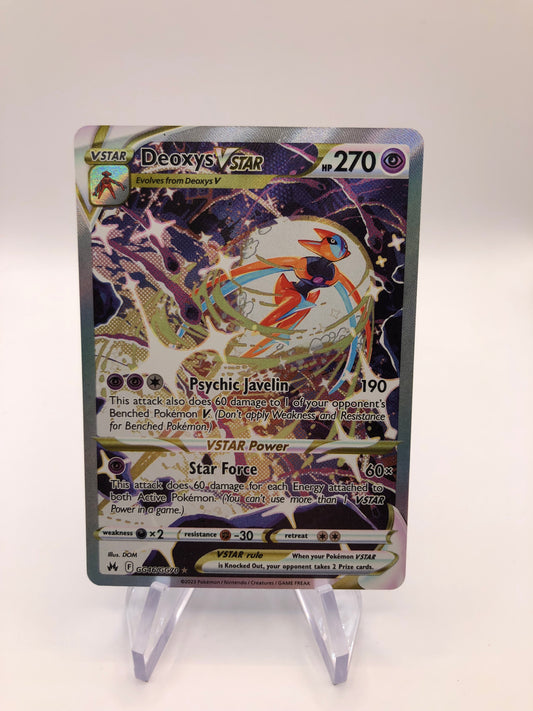 Pokemon Karte Vstar Deoxys GG46/GG70 Englisch