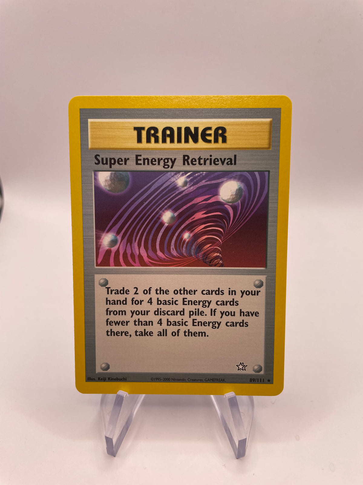 Pokemon Karte Super-Energierückgewinnung Neo Genesis 89/111 Englisch