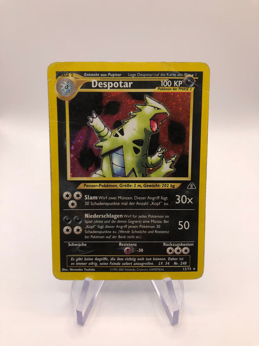 Pokemon Karte Holo Despotar 12/75 Deutsch