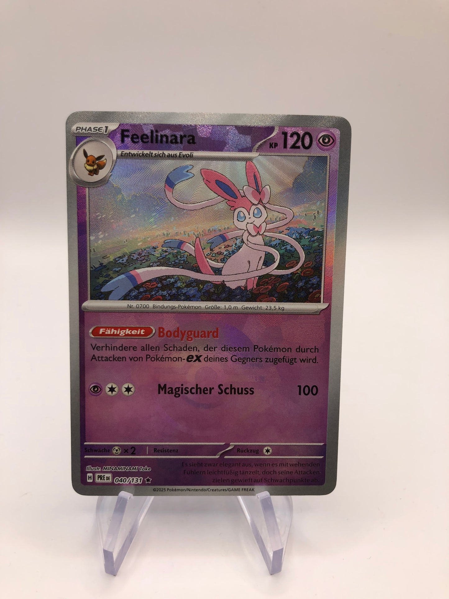 Pokemon Karte Feelinara 40/131 Deutsch