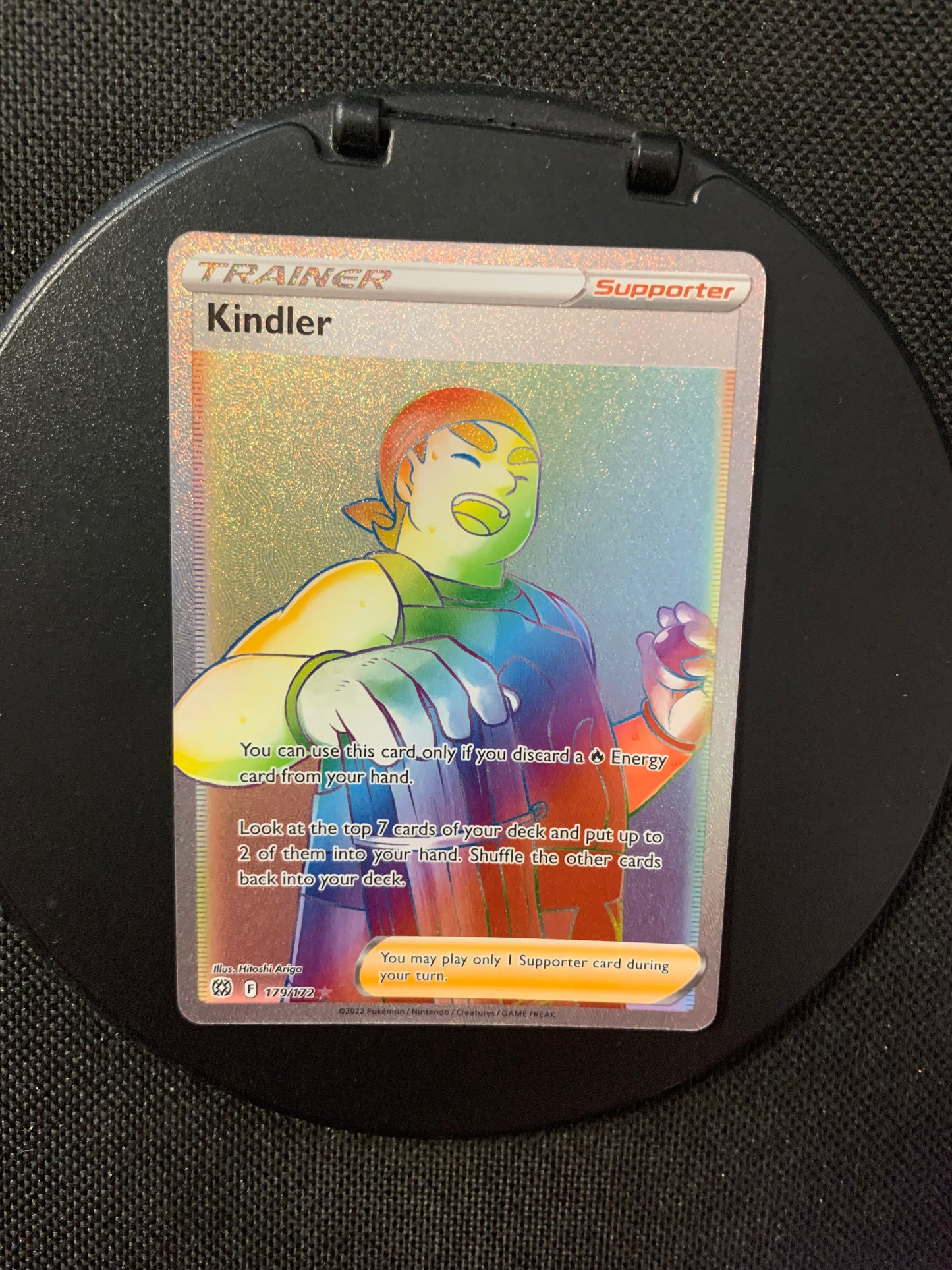 Pokemon Karte Trainer Rainbow Kindler 179/172 Englisch