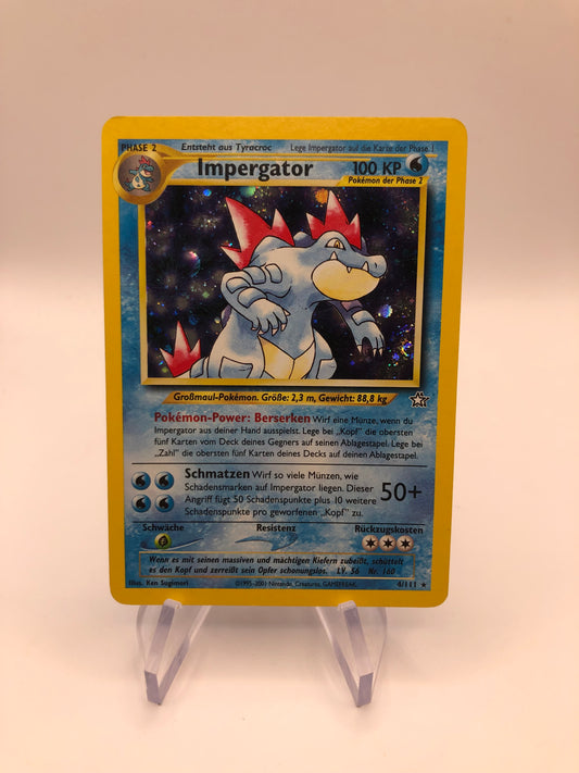 Pokemon Karten Holo Impergator 4/111 Deutsch