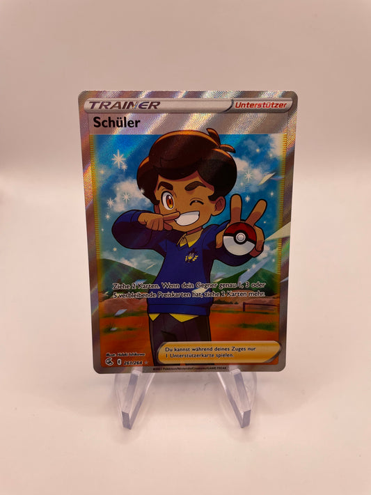 Pokémon Karte Trainer Schüler 261/264 Deutsch