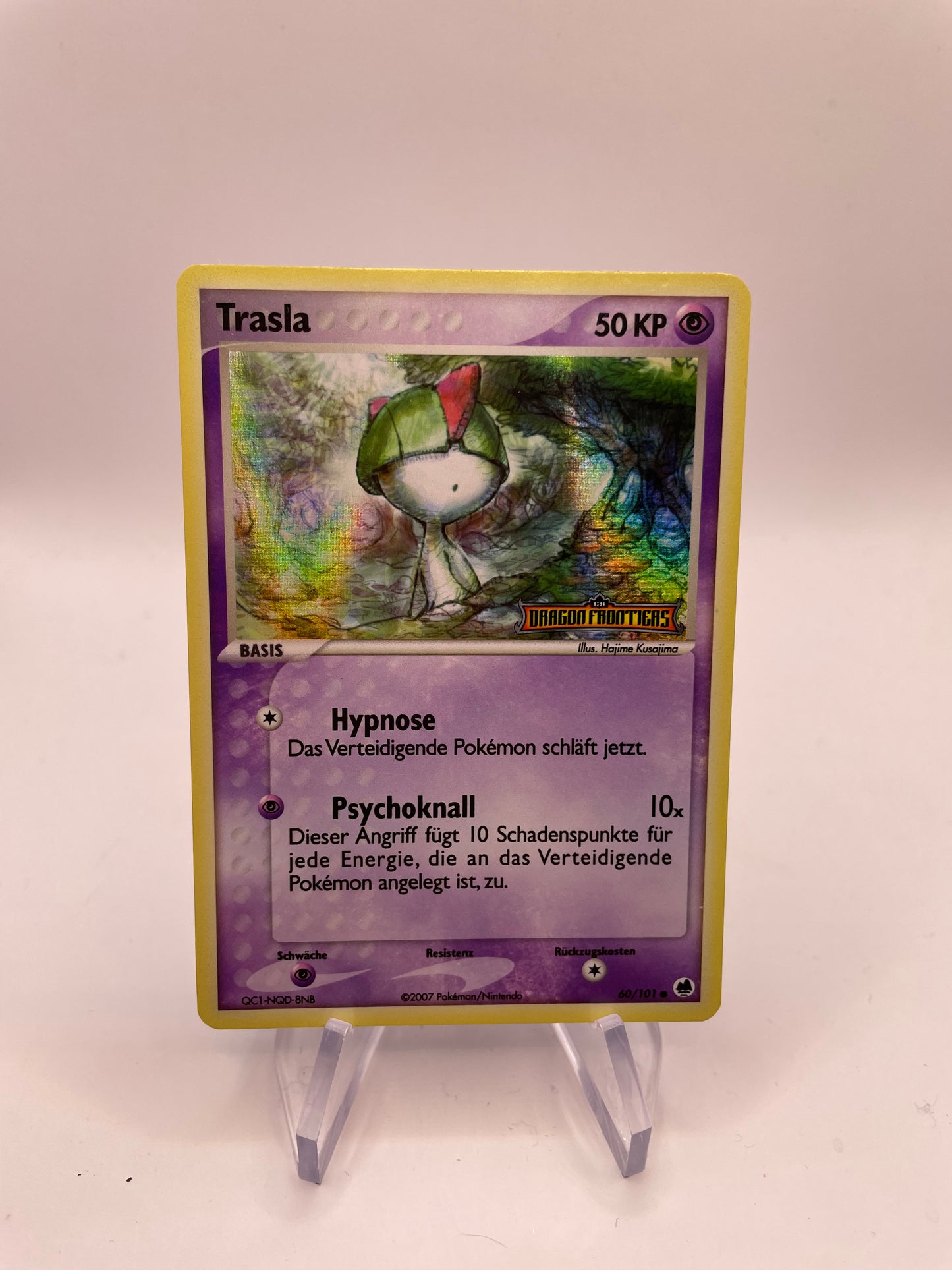 Pokemon Karte Holo Trasla 60/101 Deutsch