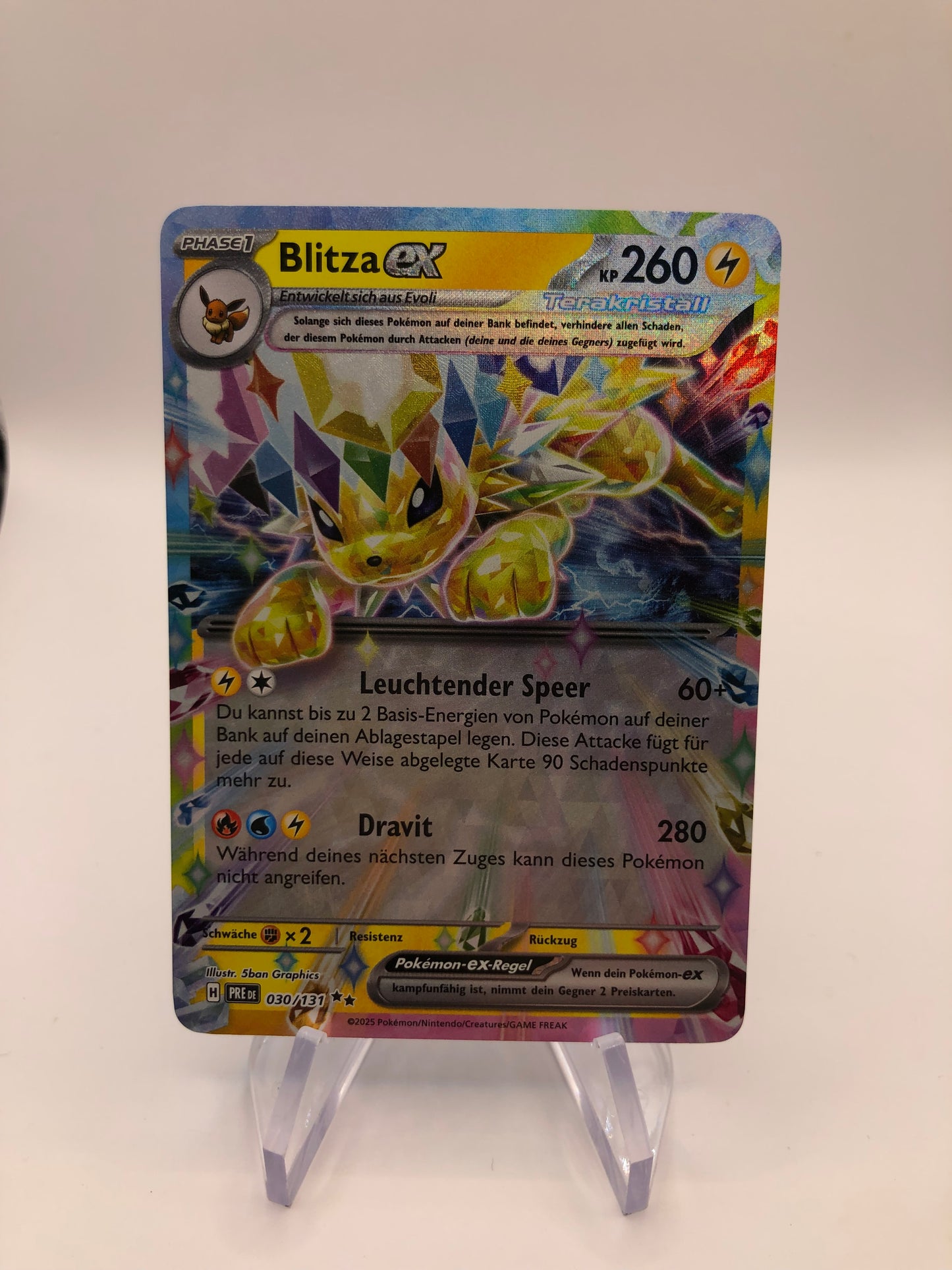 Pokemon Karte Ex Blitza 30/131 Deutsch