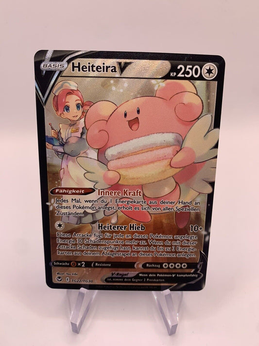 Pokemon Karte Alt-Art Heiteira TG22/TG30 Deutsch