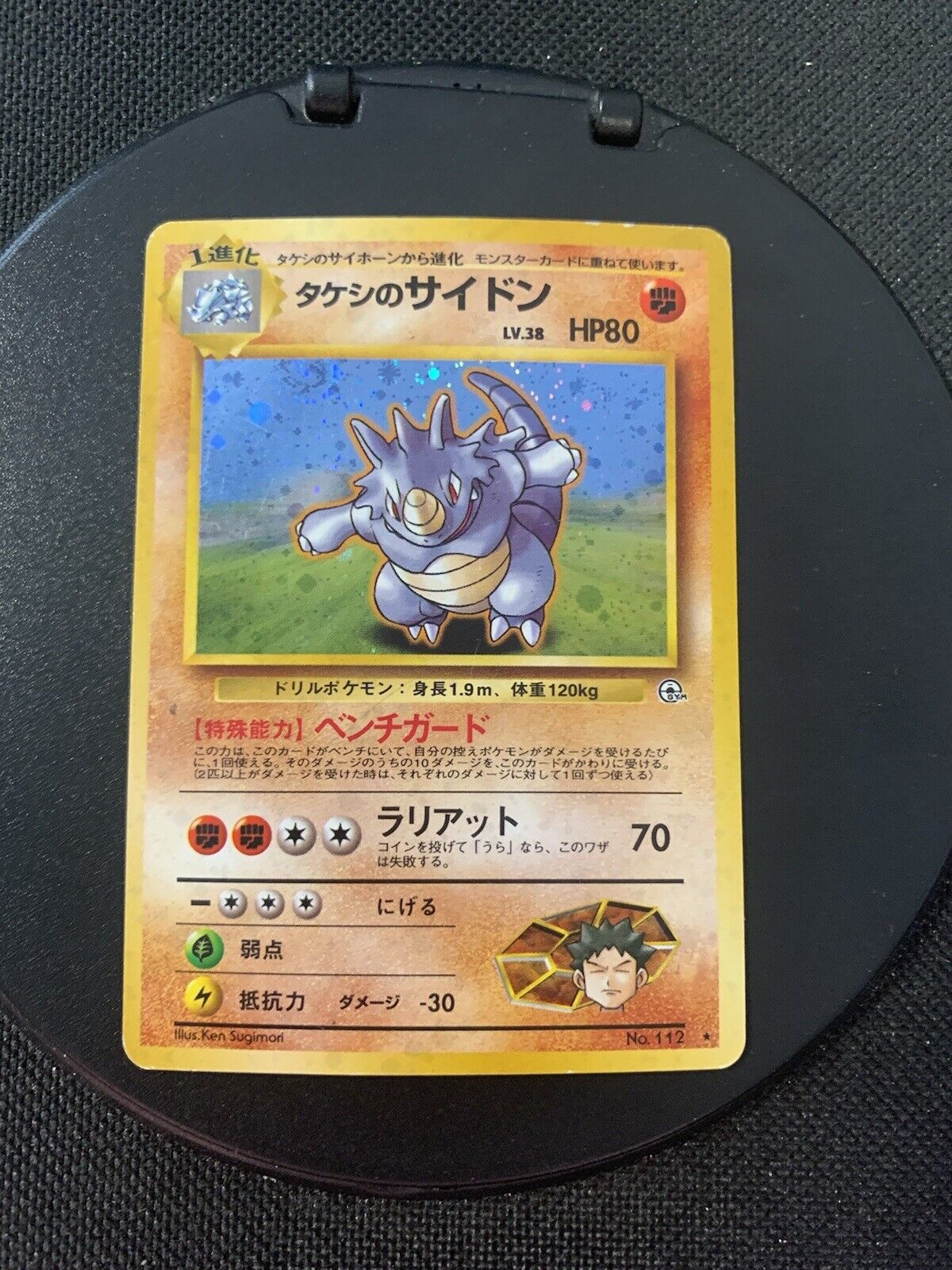 Pokemon Karte Holo Rizeros Japanisch No.112