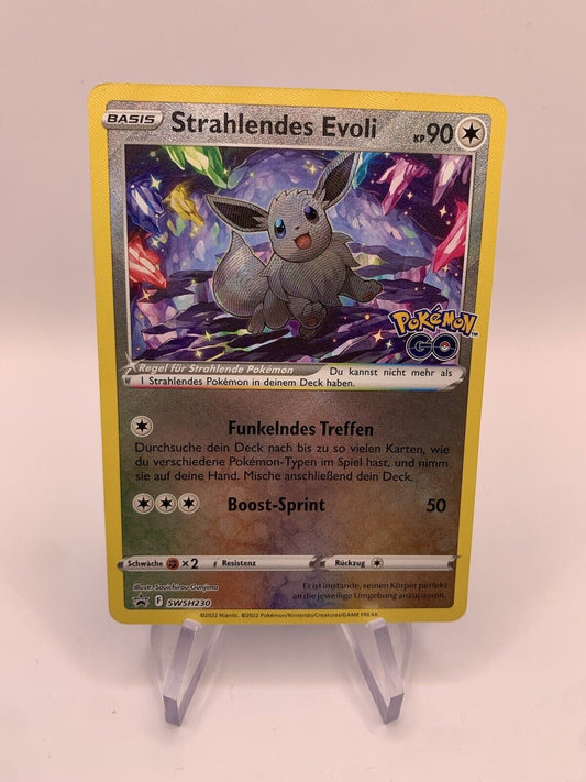 Pokemon Karte Shiny Promo Strahlendes Evoli SWSH230 Deutsch