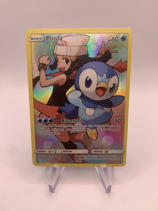 Pokemon Karte Art-Rare Plinfa 239/236 Deutsch