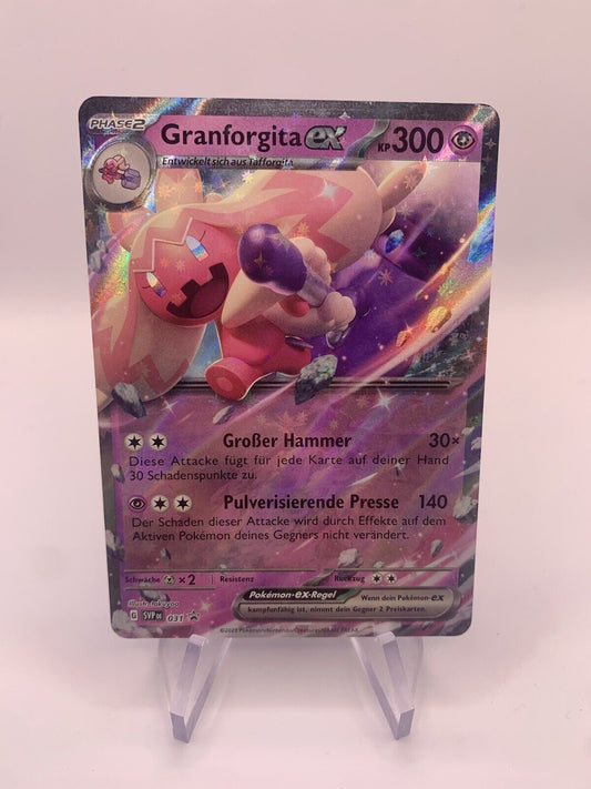 Pokemon Karte EX Promo Granforgita 31 Deutsch