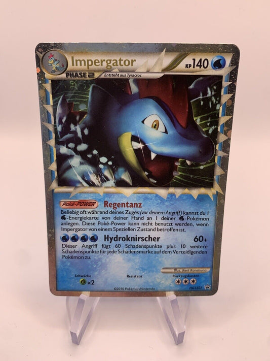 Pokemon Karte Prime Promo Impergator HGSS07 Deutsch