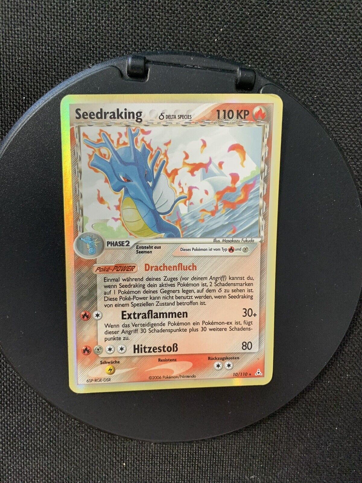 Pokemon Karte Holo Delta  Seedraking 10/110 Deutsch