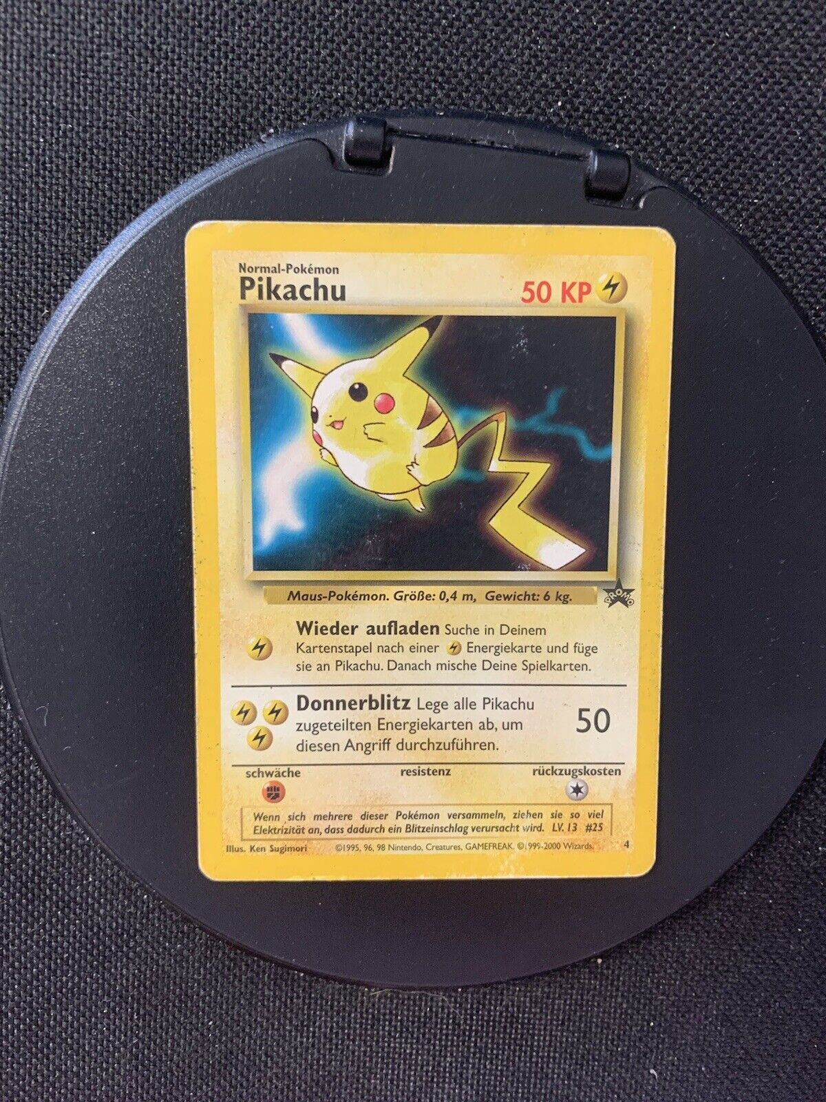 Pokemon Karte Promo Pikachu 4 Deutsch