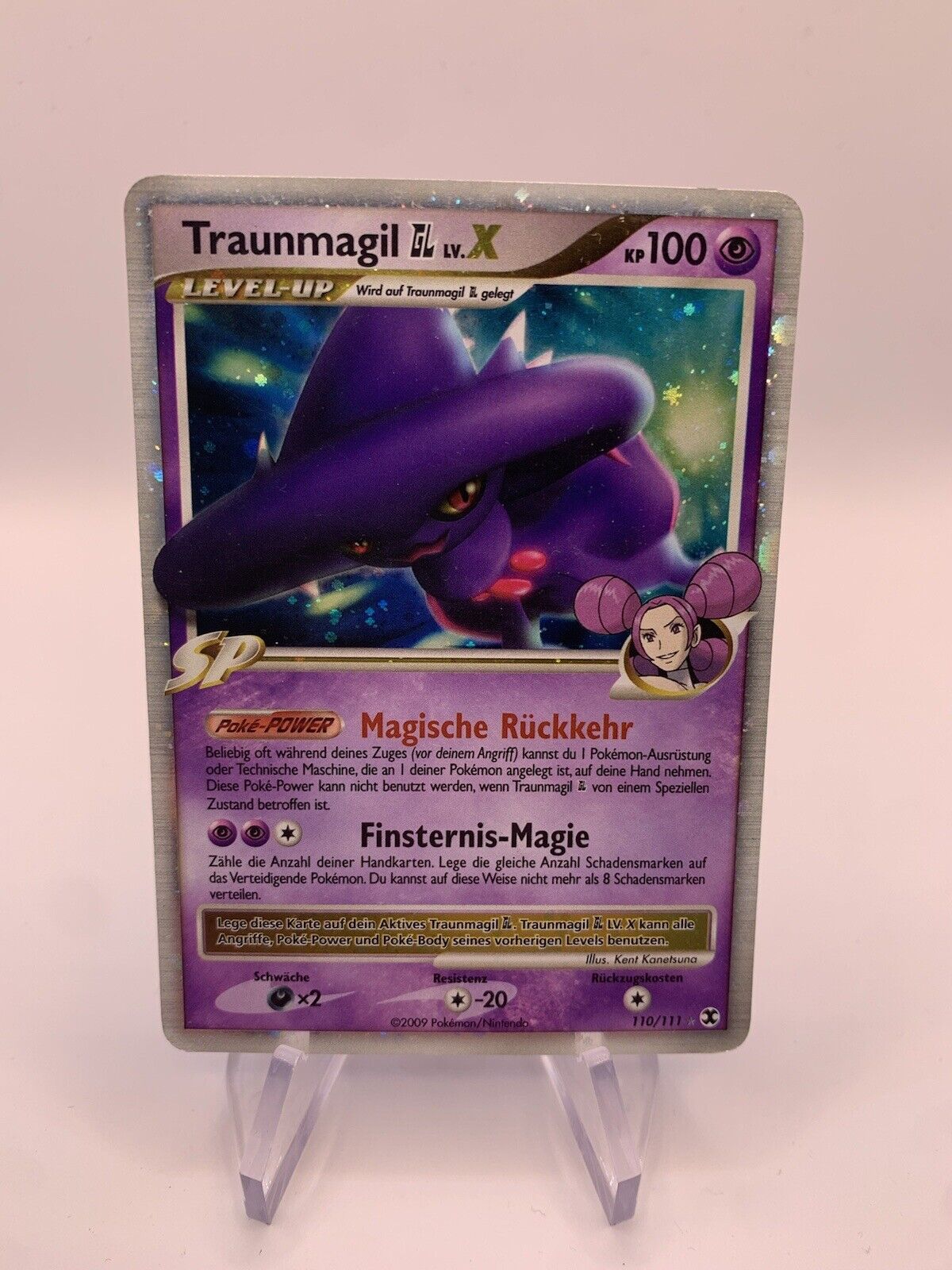 Pokemon Karte Holo Lv.X Traunmagil 110/111 Deutsch