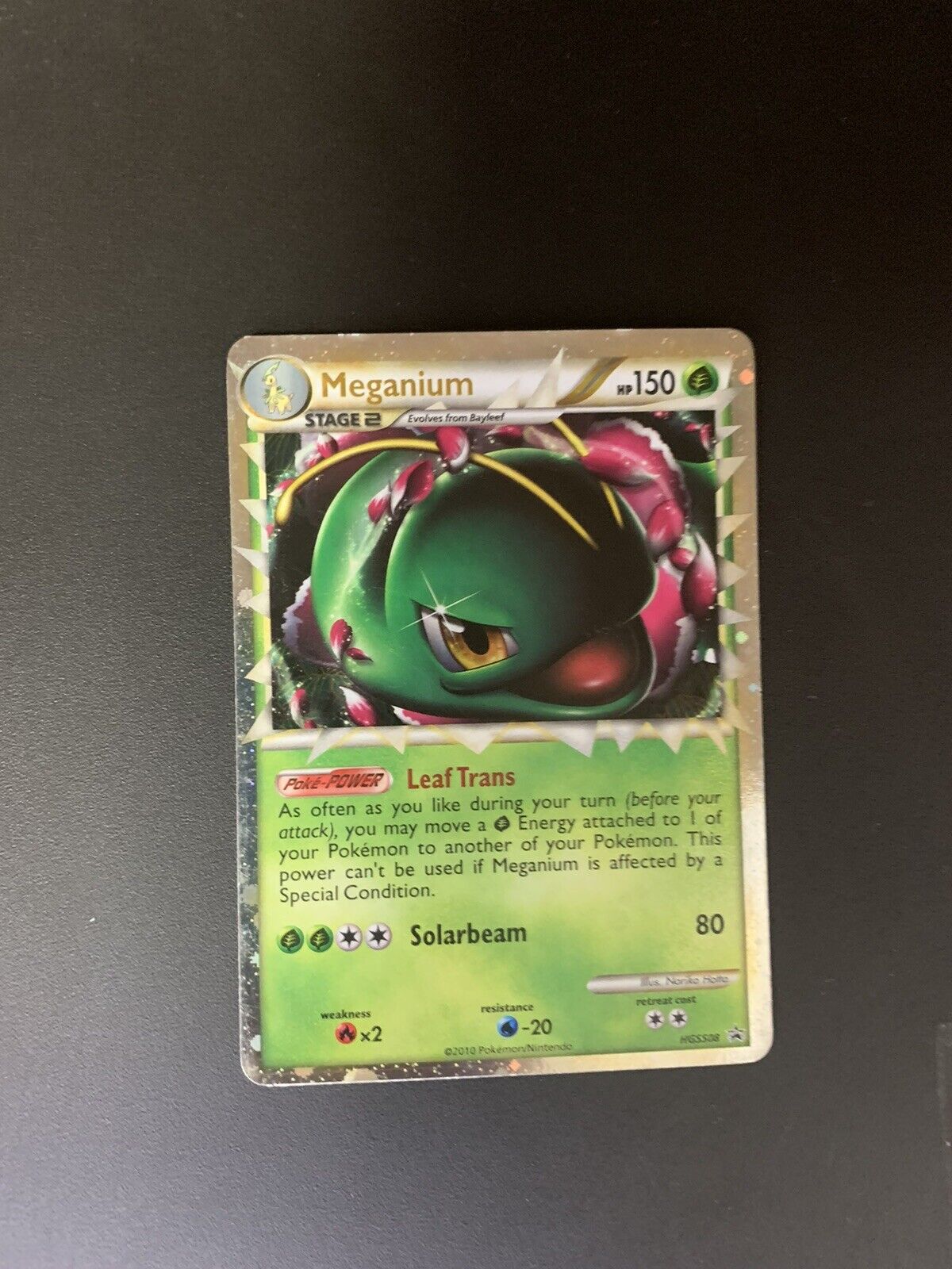 Pokemon Karte Prime Promo Meganie HGSS08 Englisch