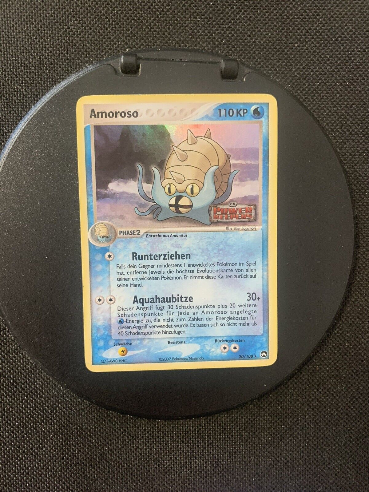 Pokemon Karte Holo Amoroso 20/108 Deutsch