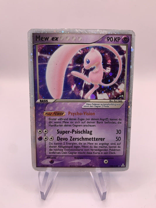 Pokemon Karte EX Mew 100/110 Deutsch