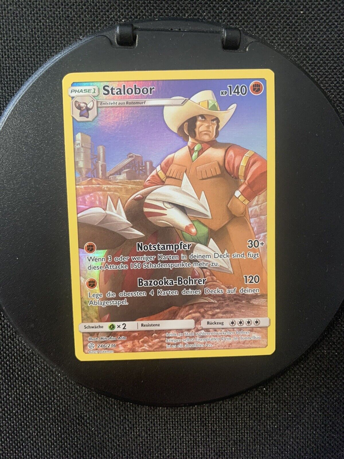 Pokemon Karte Art-Rare Stalobor 246/236 Deutsch