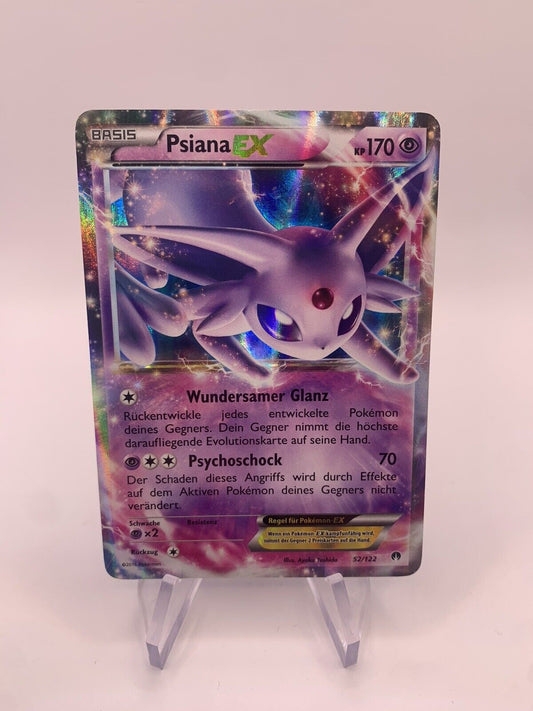 Pokemon Karte Ex Psiana 52/122 Deutsch