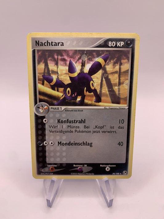 Pokemon card Nachtara 24/100 German