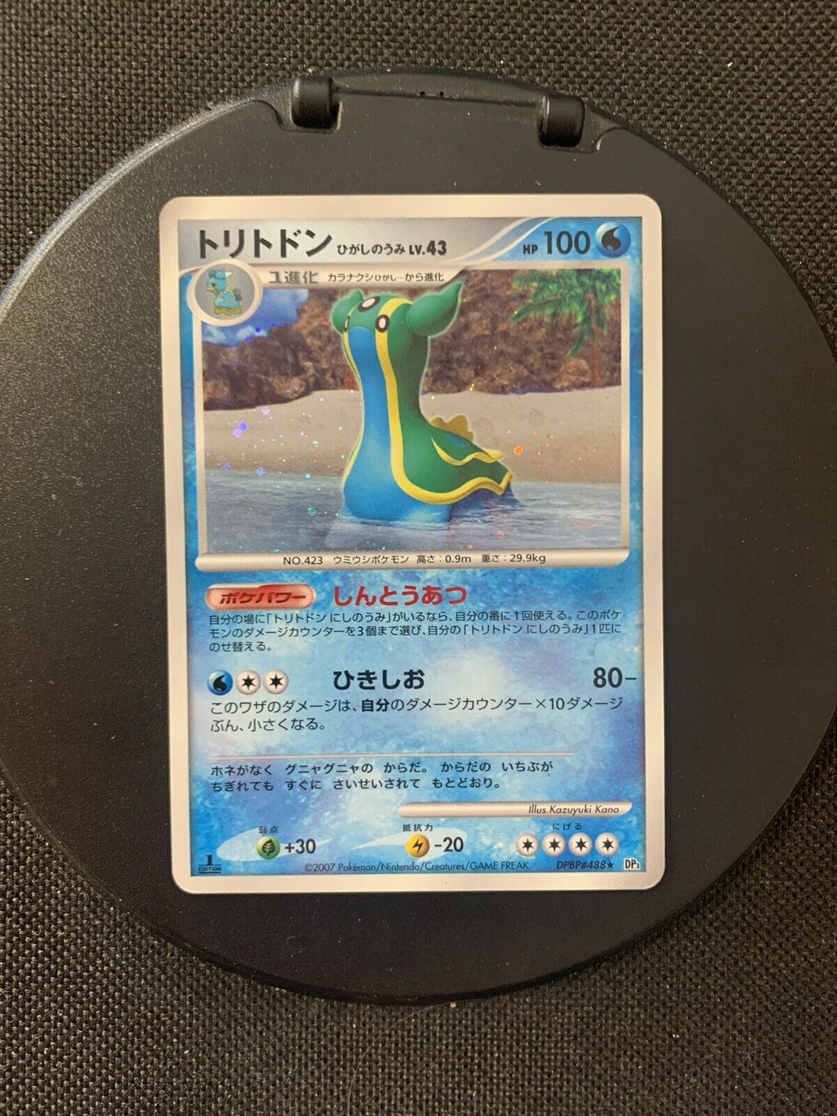 Pokemon Card Holo Gastrodon Lv43 DPBP488 Japanese