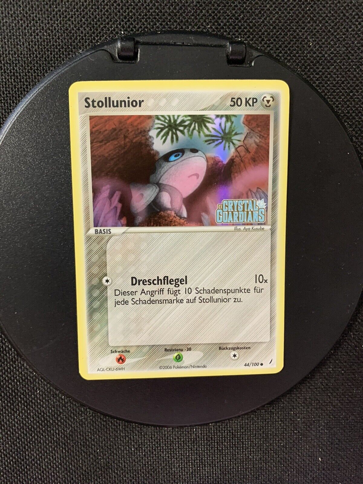 Pokemon Karte Reverse Stollunior 44/100 Deutsch