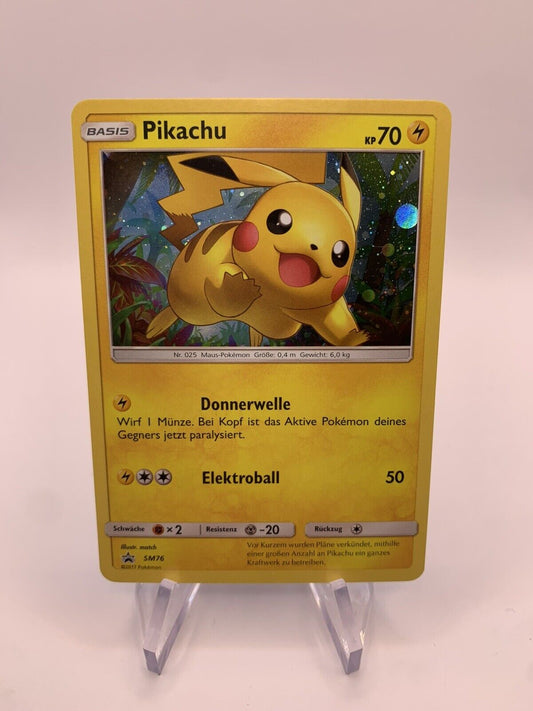 Pokemon Karte Holo Promo Pikachu SM76 Deutsch