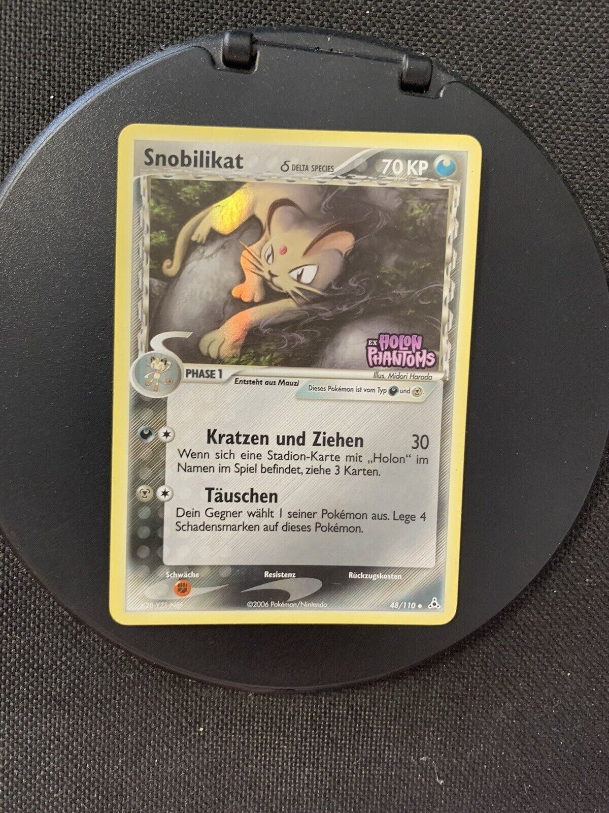 Pokemon Karte Reverse Delta Snobilikat 48/110 Deutsch