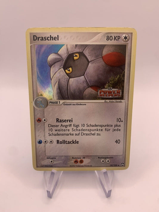 Pokemon Karte Reverse Draschel 39/108 Deutsch