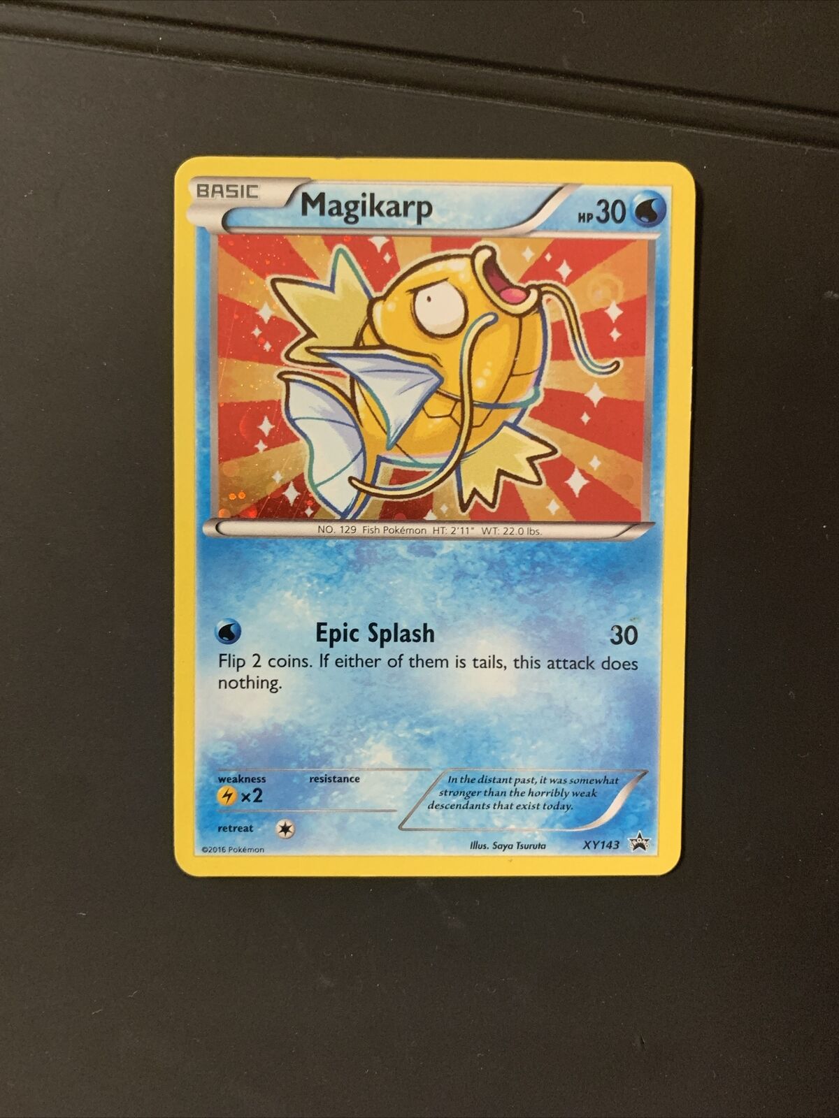 Pokemon Karte Holo Promo Karpador XY143 Englisch