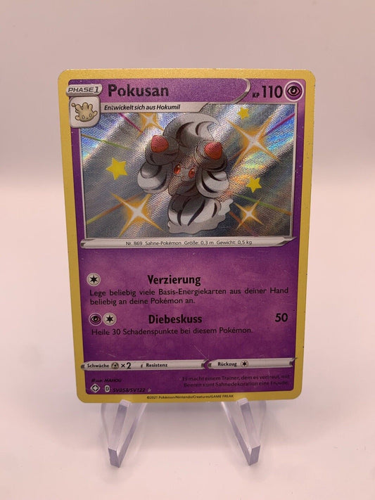 Pokemon Karte Holo Pokusan SV058/SV122 Deutsch