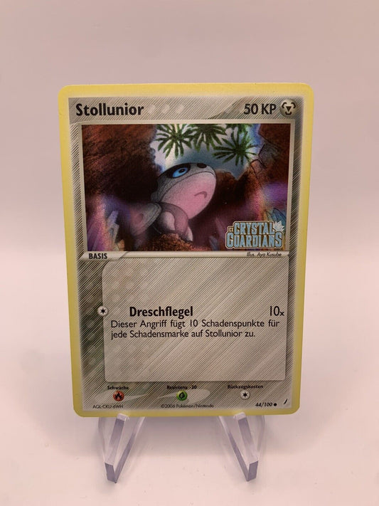 Pokemon Karte Reverse Stollunior 44/100 Deutsch