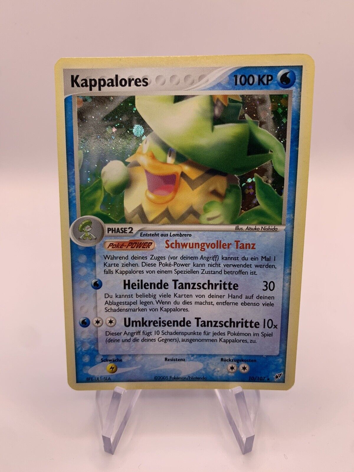 Pokemon Karte Holo Kappalores 10/107 Deutsch