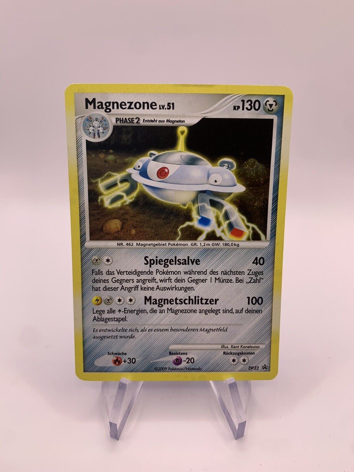 Pokemon Card Holo Promo Magnezone DP32 German