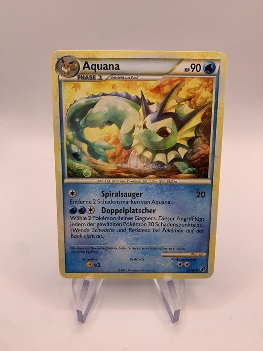 Pokemon Karte Aquana 4190 Deutsch