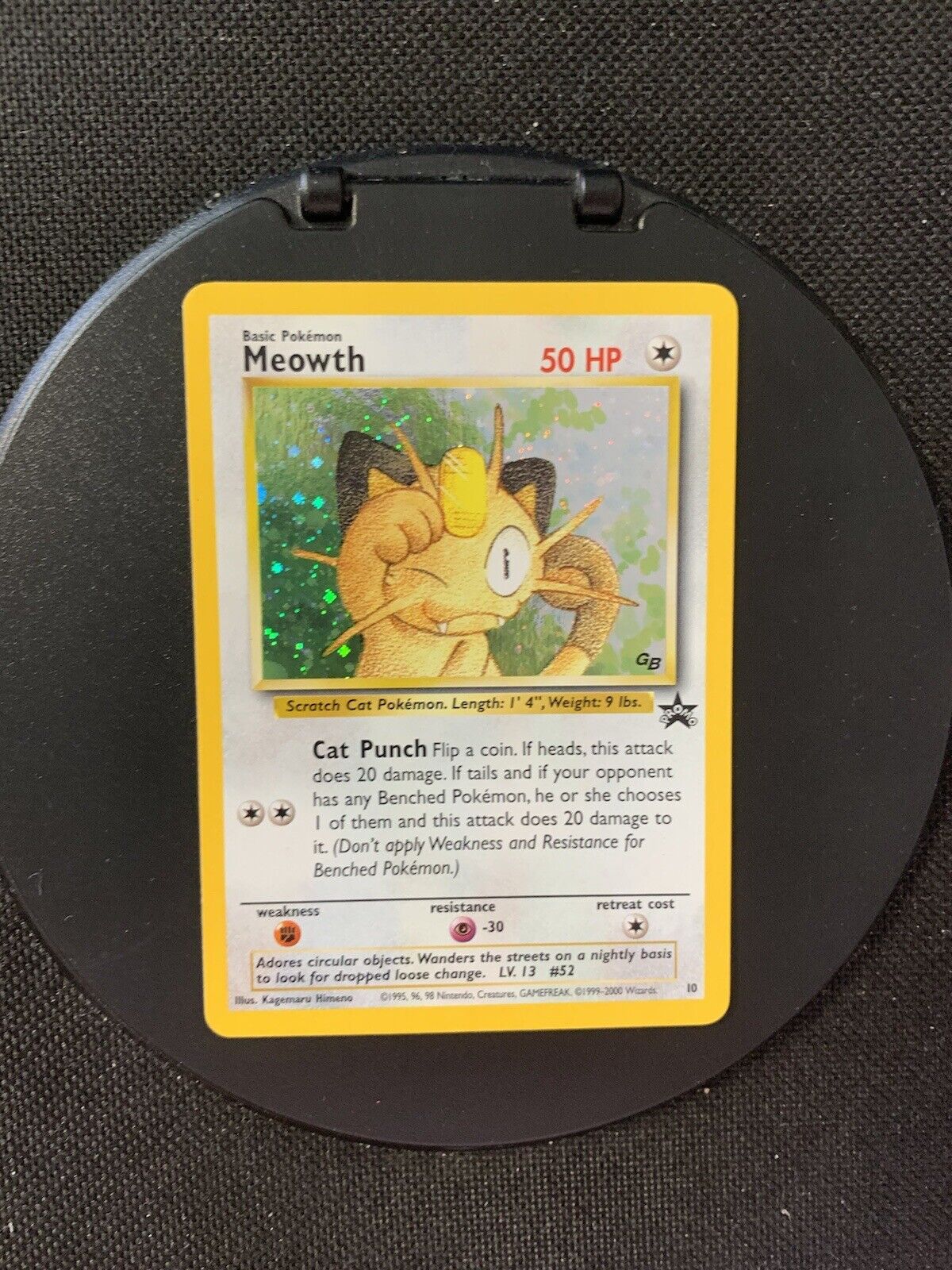 Pokemon Karte Promo Holo Mauzi 10 Englisch