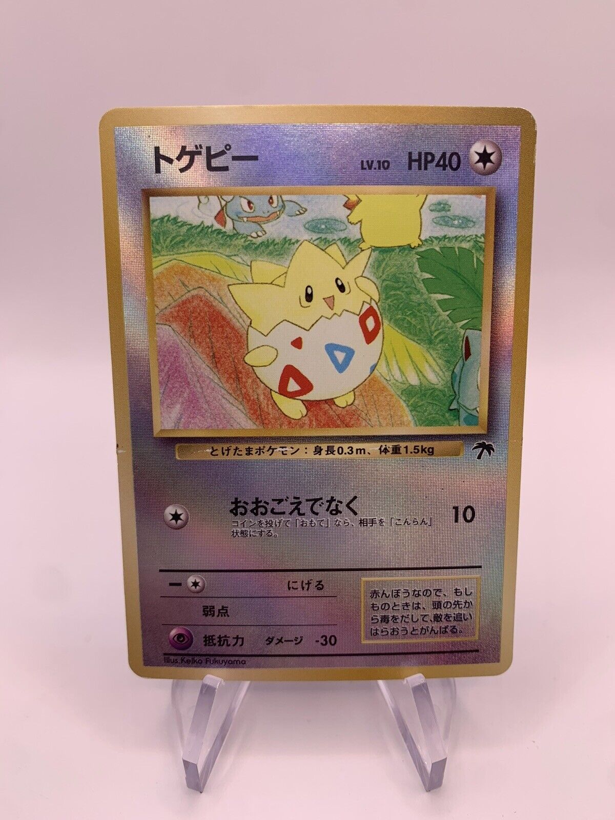 Pokemon Card Promo Southern Island Togepi Japanese