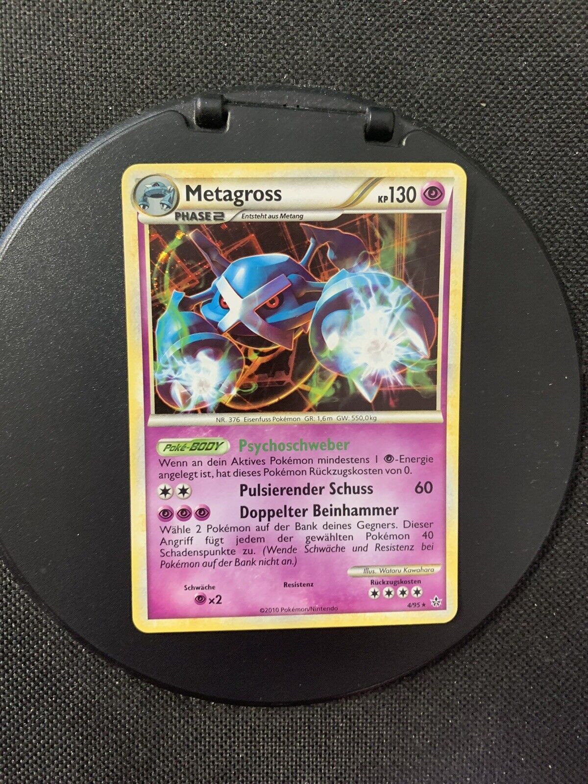 Pokemon Karte Holo Metagross 495 Deutsch